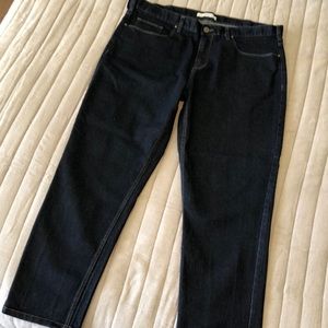 Perry Ellis straight fit jeans, stretch size 40, dark blue wash